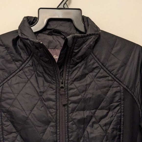 Eddie Bauer dark blue quilted outdoor jacket (S) - Picture 7 of 7